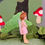 Thumbnail: Fiddlehead Fairy Garden Tiny Mini Miniature Fairy Froggie n' Flossy Pick