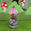 Thumbnail: Miniature Wishing Well with Praying Fairy Angel