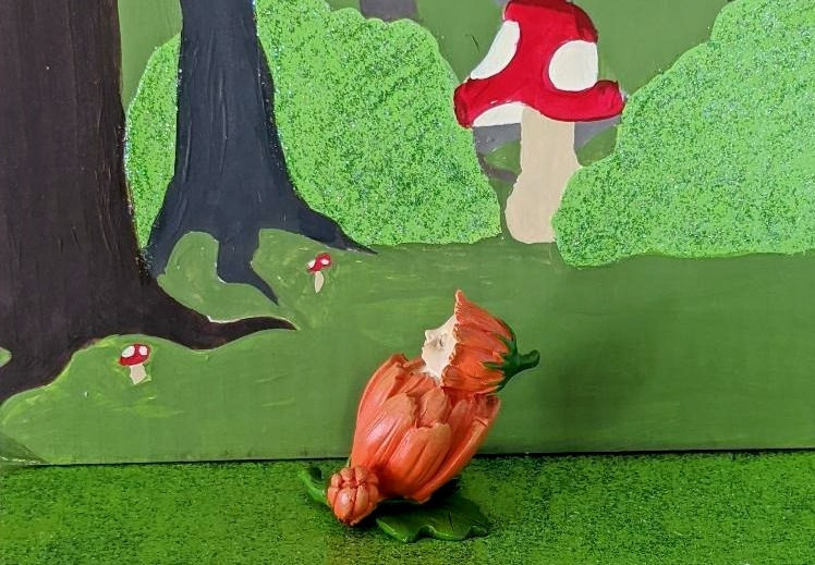 Thumbnail: Fiddlehead Fairy Garden Miniature Calendola Flower Bud Baby - October