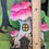 Thumbnail: Miniature 8" Pink Mushroom House Fairy Garden Gnome Garden Mini Garden