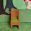 Thumbnail: Fiddlehead Fairy Garden Miniature Brown Wicker Rocking Chair w/ Cushion