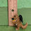 Thumbnail: Miniature Halloween Squirrel with Bat Wings Figure