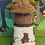 Thumbnail: Miniature Windmill House Windmill Spins Door Opens Fairy Gnome Troll Garden