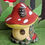 Thumbnail: Miniature LED Light Up Mushroom House Fairy Gnome Garden Indoor Decoration