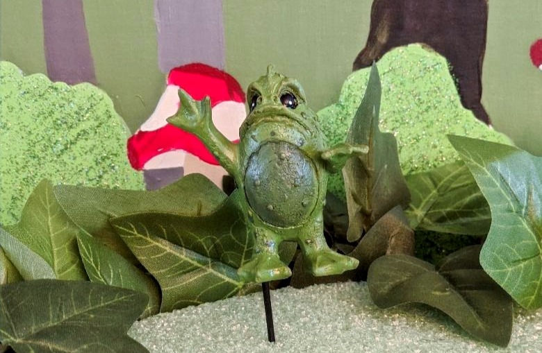 Thumbnail: Fiddlehead Fairy Garden Swamp Monster & Lady Swamp Monster Picks