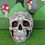 Thumbnail: Celtic Skull Hand-Painted Resin Gothic Halloween New in Box