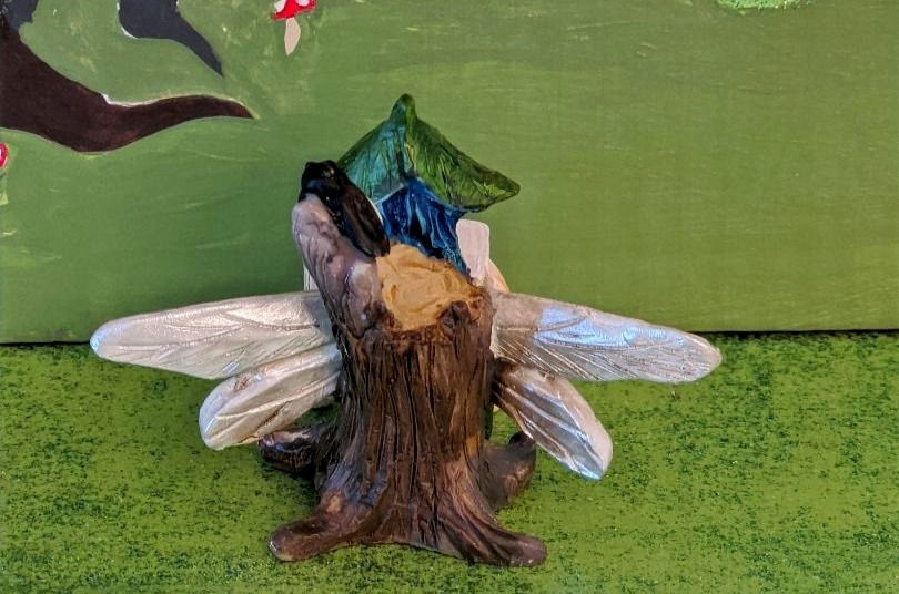 Thumbnail: Miniature Seren Night Fairy with Glow-in-the-Dark Firefly