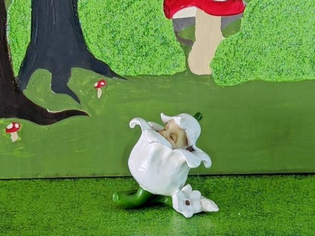 Thumbnail: Fiddlehead Fairy Garden Lily of the Valley Flower Bud Baby - May