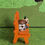 Thumbnail: Miniature Halloween Fall Bench Skull Witch Hat Ghost Pumpkin Choice of Color