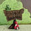 Thumbnail: Frog Mushroom Fairy Garden Sign Stake Wood Look Fairy Garden Miniature NEW