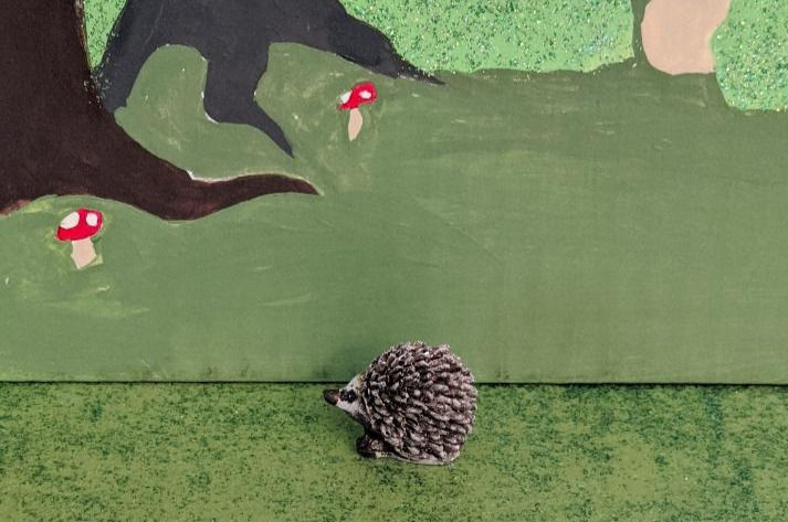 Thumbnail: Fiddlehead Fairy Garden Miniature Little Hedgehog