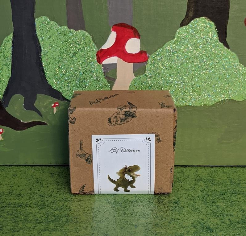 Thumbnail: Green Dragon Laughing Top Collection Miniature