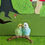 Thumbnail: Miniature Fairy Garden Mini Budgie Parakeets on Branch