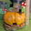 Thumbnail: Welcome to the Witch Party Jack o' Lantern Pumpkin House Hand-Painted Halloween