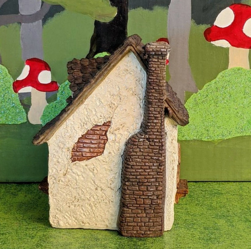 Thumbnail: Woodland Knoll Fairy Villa House Door Opens Fairy Gnome Troll Garden