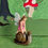 Thumbnail: Fairy on a Racing Snail for Miniature Garden Fairy Garden Gnome Garden NEW