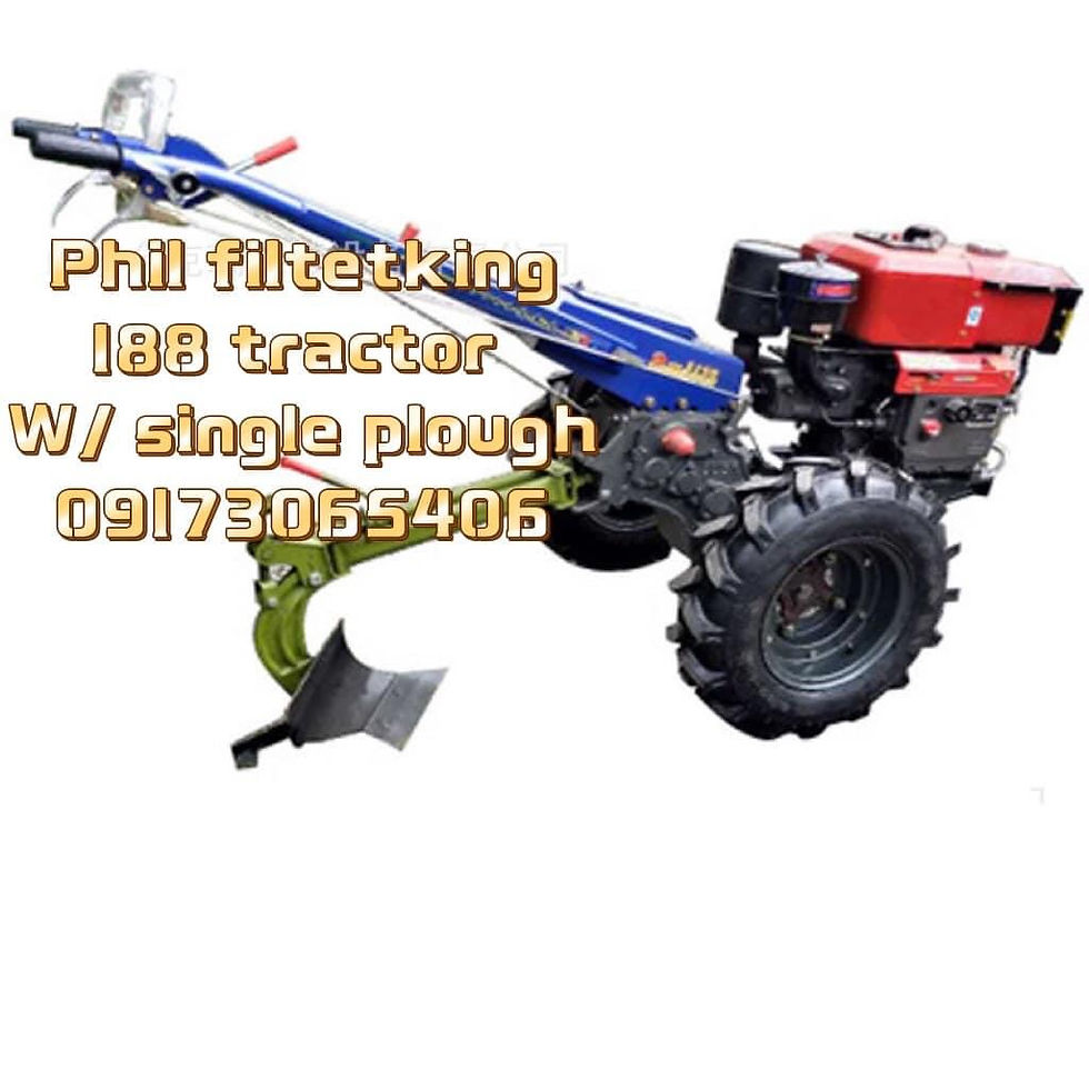 Thumbnail: Phil filtetking 188 hand tracror with rotovator attchment 