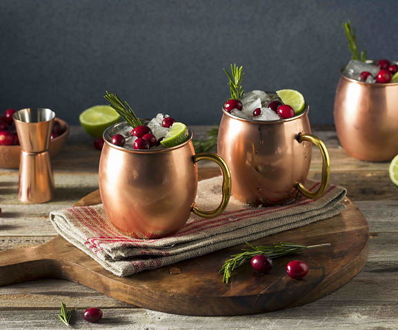 Cranberry Moscow Mule