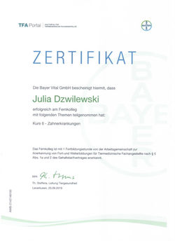 Zertifikat_Zahnerkrankungen