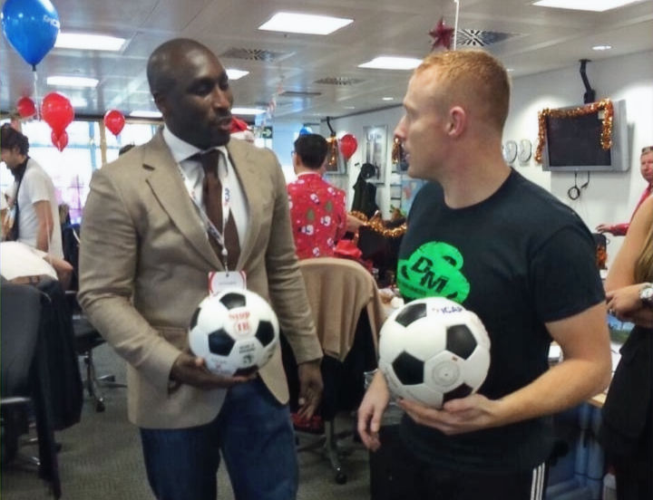 Dan and Sol Campbell