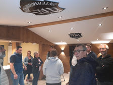 TURA-Hauptausschuss besichtigt neue Sporthütte Haagen