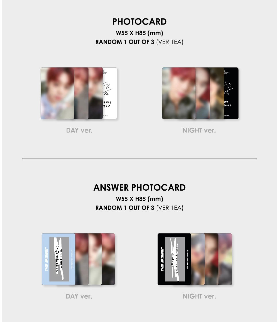 Thumbnail: PARK JIHOON ALBUM - The Answer