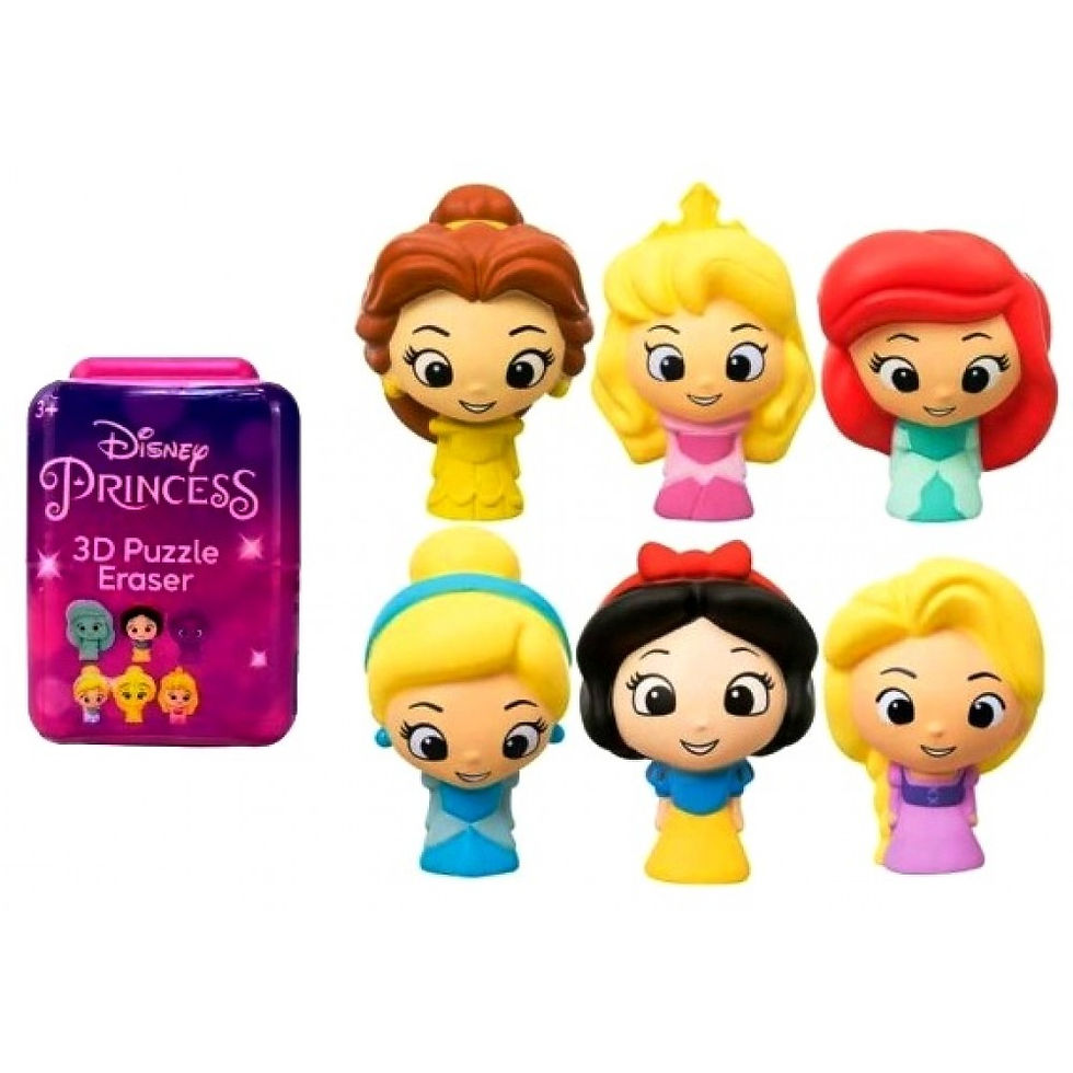 DISNEY - Princess Puzzle Palz 3D Eraser