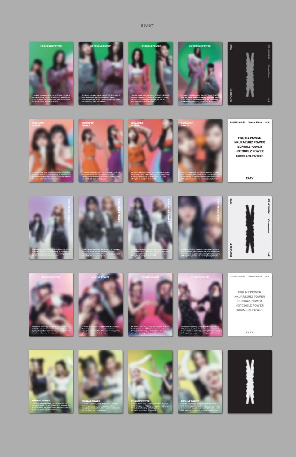 Thumbnail: LE SSERAFIM - Easy (Weverse albums ver)