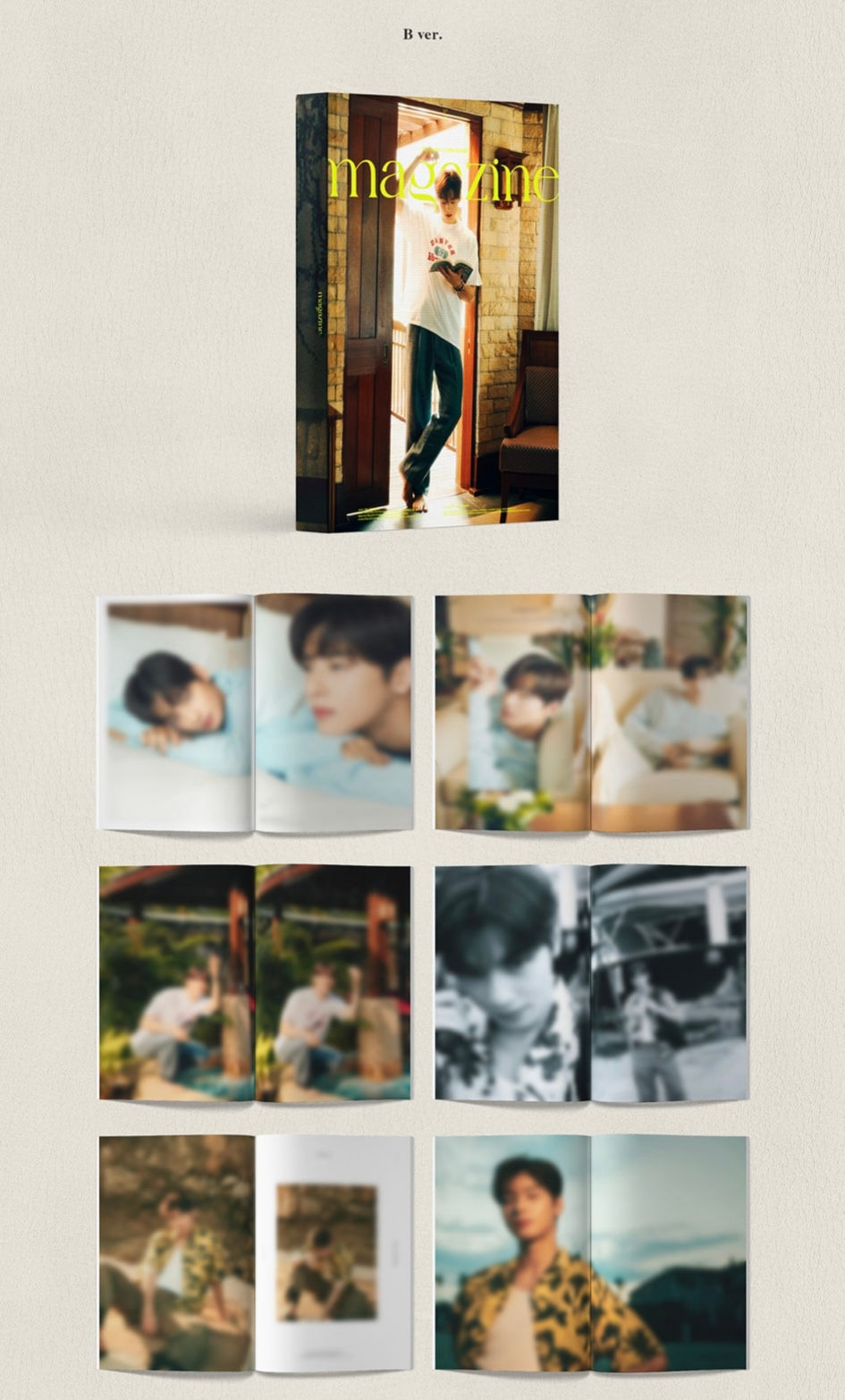 Thumbnail: CHA EUN-WOO - Magazine [Official Photobook 2022 - SET]