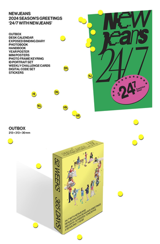 NEWJEANS - Season's Greetings 2024 [24/7 With Newjeans] | London