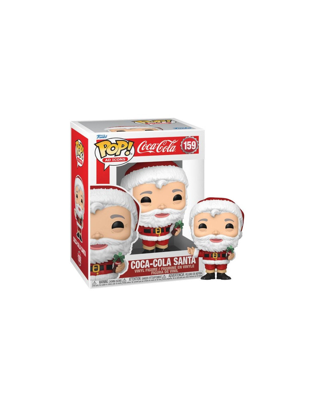 FUNKO POP! AD ICONS: Coca Cola - 159 Santa
