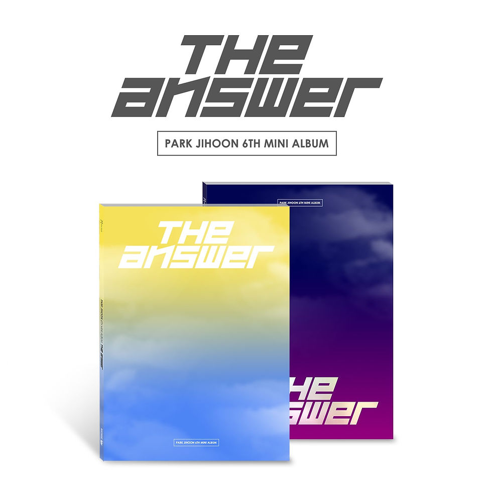 PARK JIHOON ALBUM - The Answer