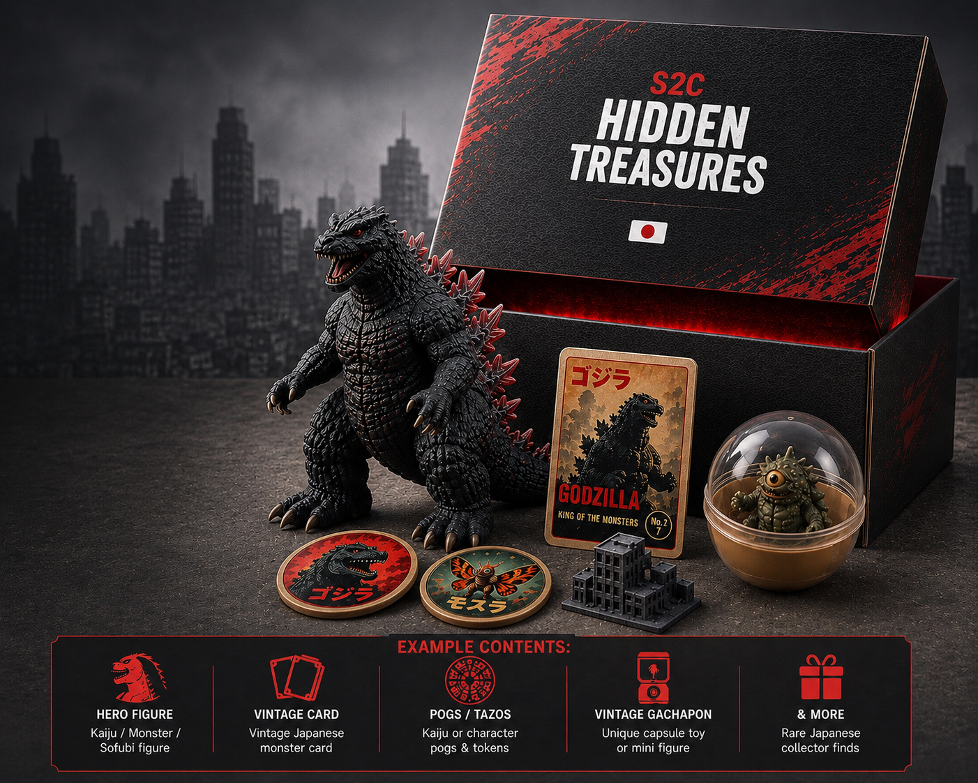 MYSTERY BOX - Hidden Treasures Kaiju Edition