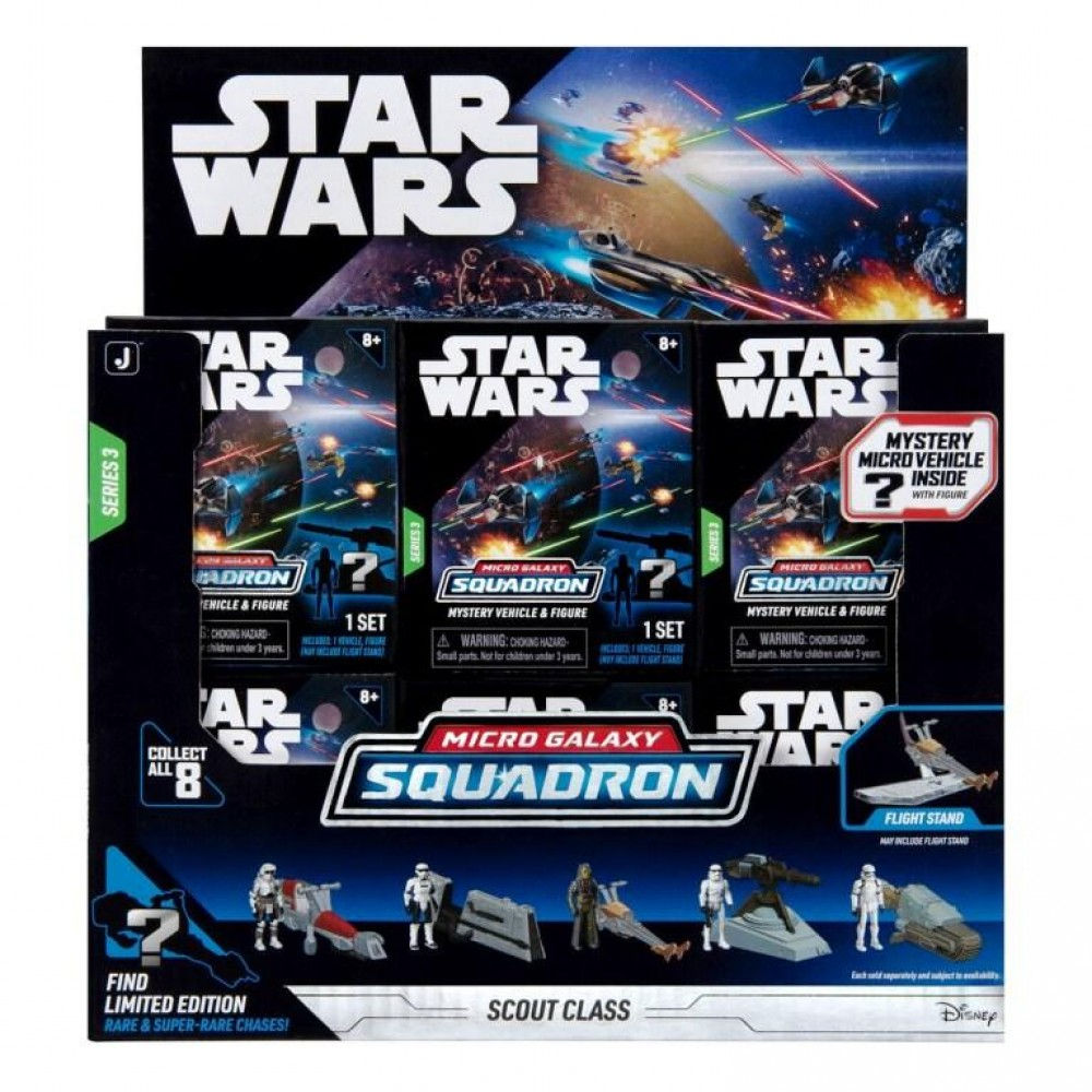STAR WARS - Micro Galaxy Vehicle & Figure Blind Box