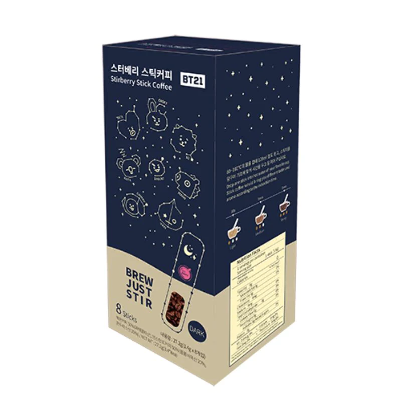 BT21 - Stir Berry Stick Dark Coffee