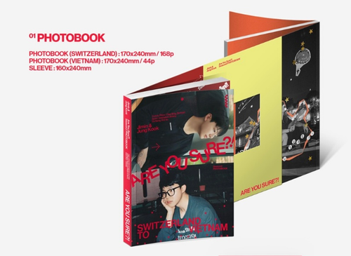 BTS Jimin x Jung Kook - Are You Sure?! Season 2 Photobook | London