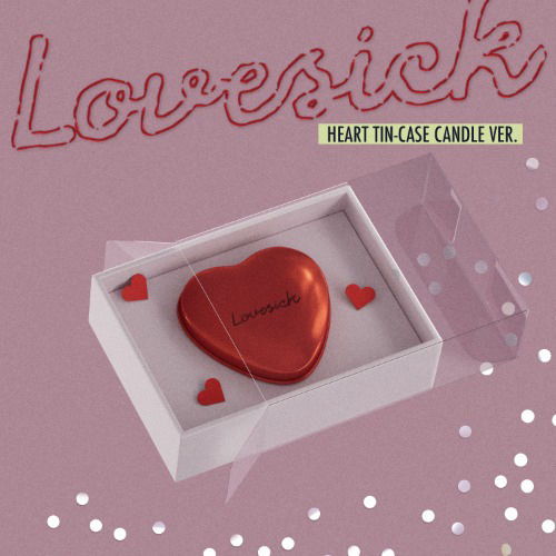 CHAERYEONG - Lovesick (Heart Tin Case Candle ver)