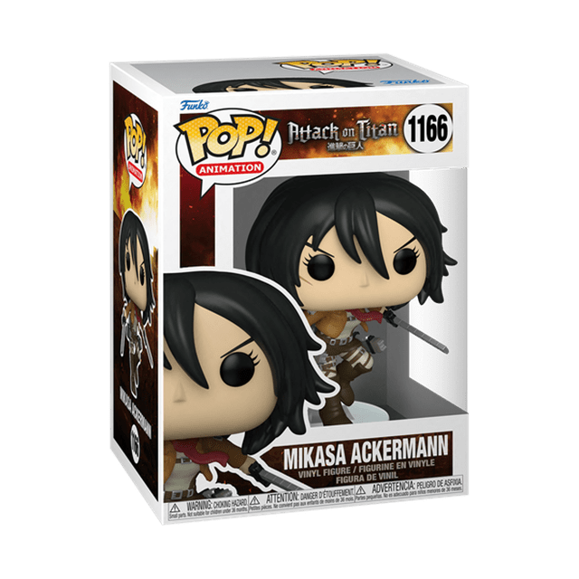 FUNKO POP! ATTACK ON TITAN - 1166 Mikasa Ackermann