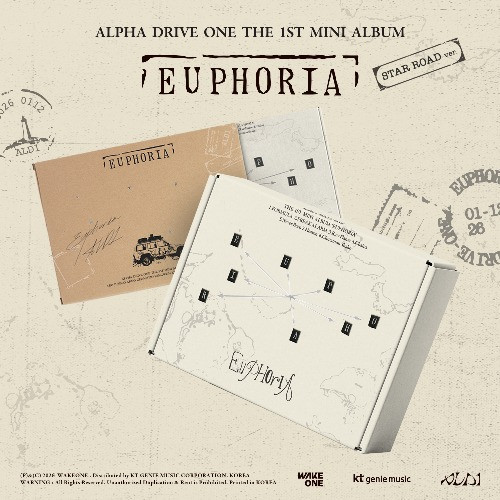 ALD1 EUPHORIA STAR ROAD CD 本体 新品未開封 ALPHA DRIVE ONE - Euphoria (Star Road ver) | London Kpop Street
