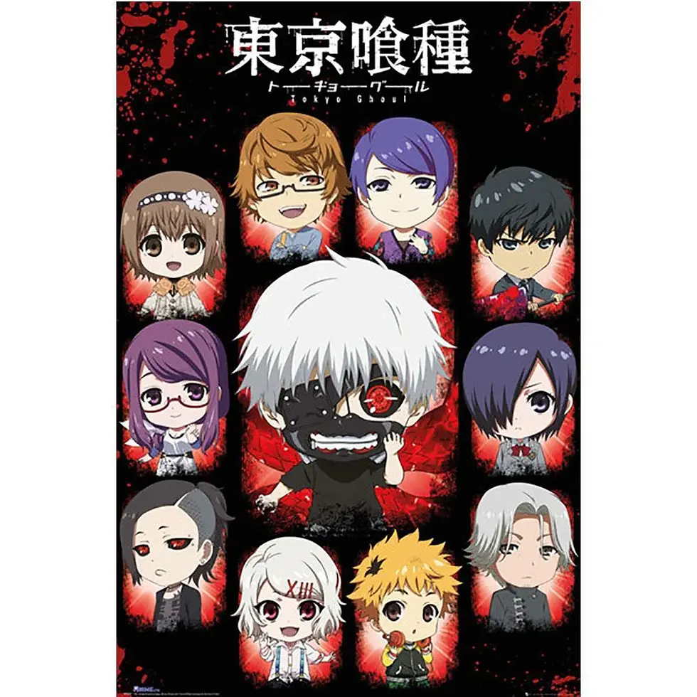 POSTER - Tokyo Ghoul Chibi 296