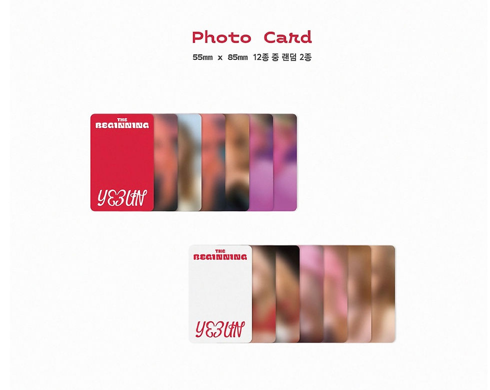 Thumbnail: YEEUN ALBUM - The Beginning