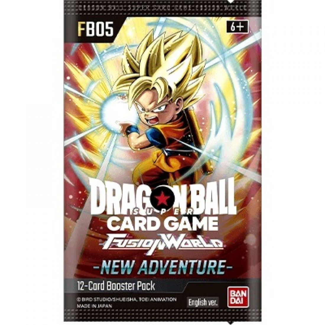 DRAGON BALL Z TCG - Fusion World: New Adventure Booster Pack (FB05)