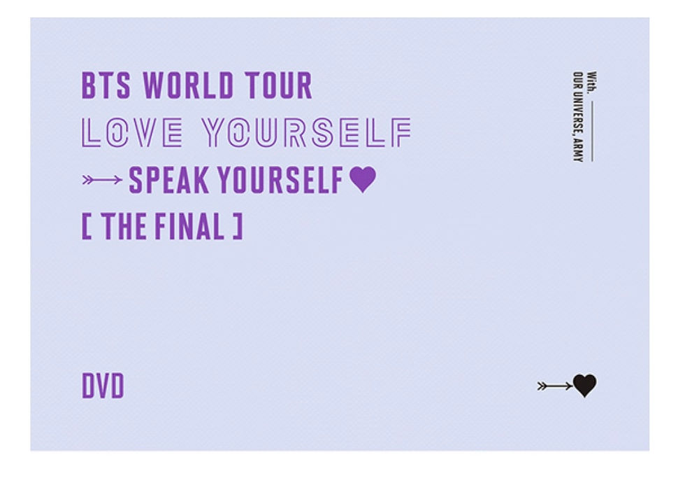 Thumbnail: BTS World Tour ‘Love Yourself : Speak Yourself’ [The Final] DVD