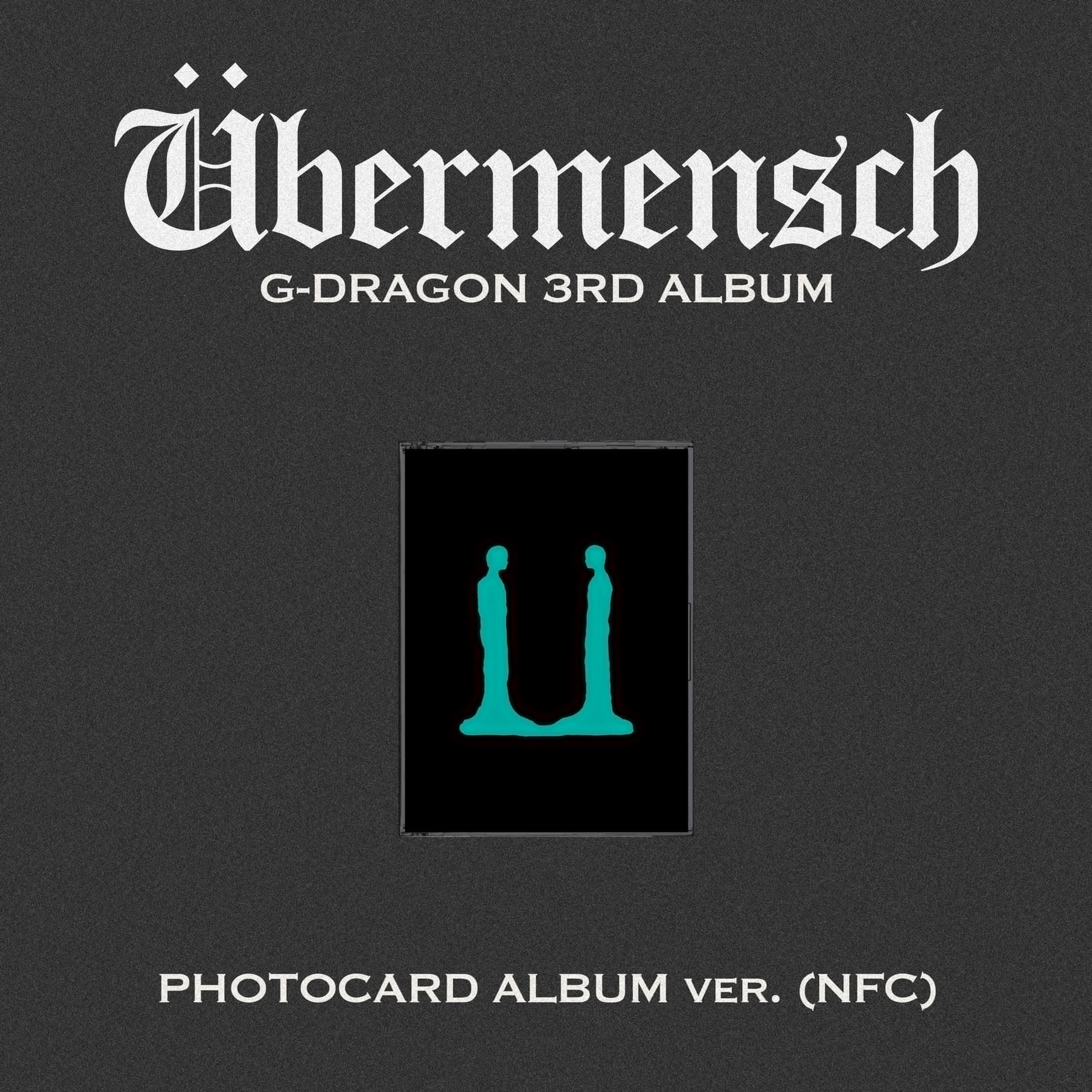 G-DRAGON - Übermensch (photocard album ver)