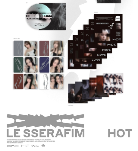 LE SSERAFIM - Hot (compact ver) | London Kpop Street