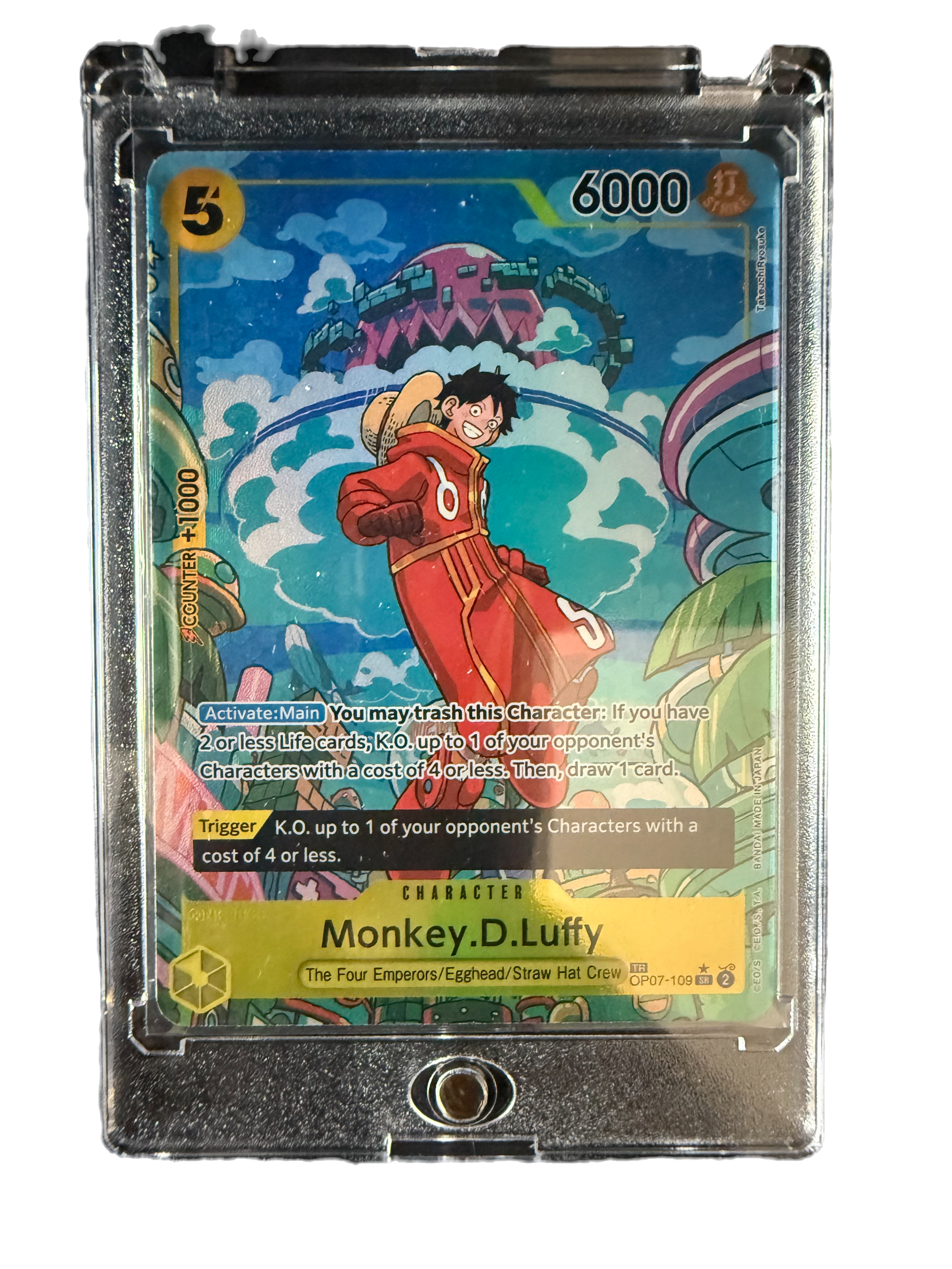 ONE PIECE TCG - Monkey D. Luffy OP07-109 (Treasure Rare Parallel Full Art)