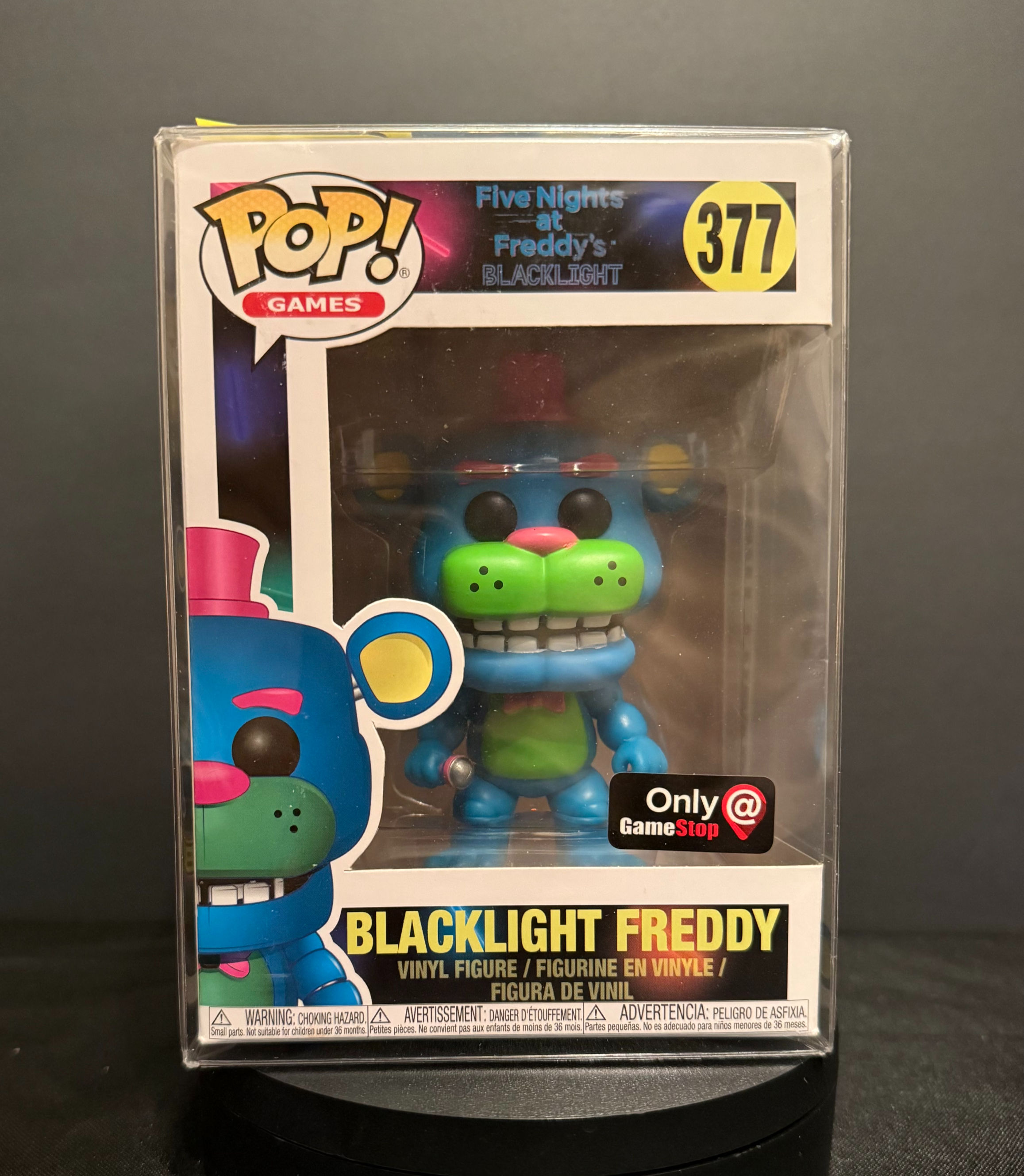 FUNKO POP! GRAIL: Five Nights At Freddy's - 377 Blacklight Freddy