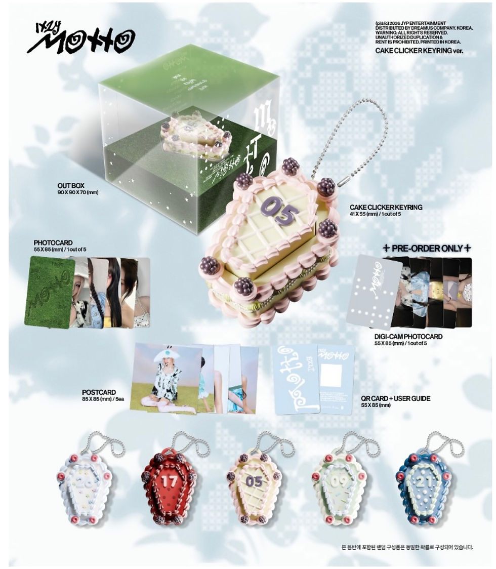 Thumbnail: ITZY - Motto (cake clicker keyring ver)