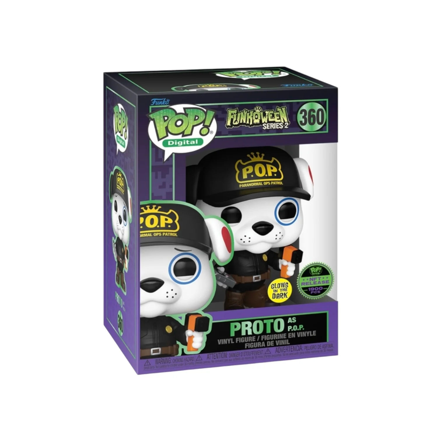 FUNKO POP! NFT DIGITAL: 360 Funkoween Series 2 - Proto as P.O.P (LE1900 pcs)