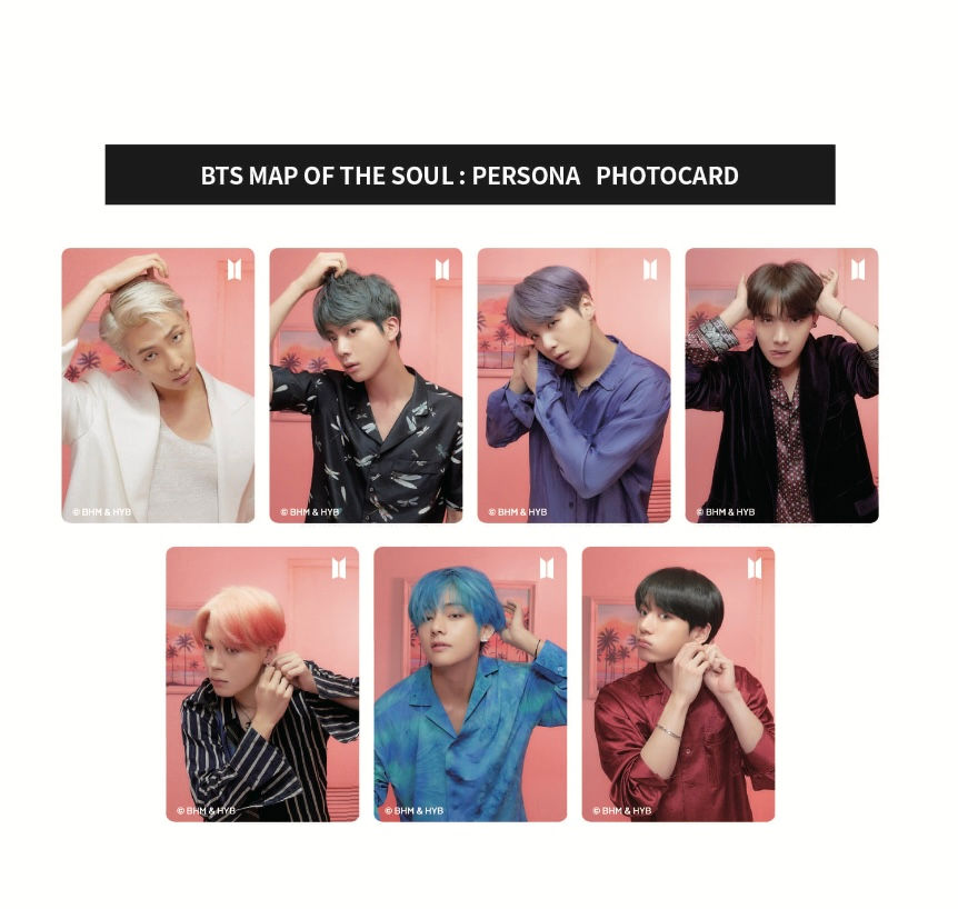 Thumbnail: BTS  - LENTICULAR POSTCARD (Map Of The Soul - Persona)